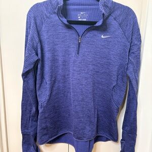 Nike Dri-FIT Royal Blue Sports Pullover